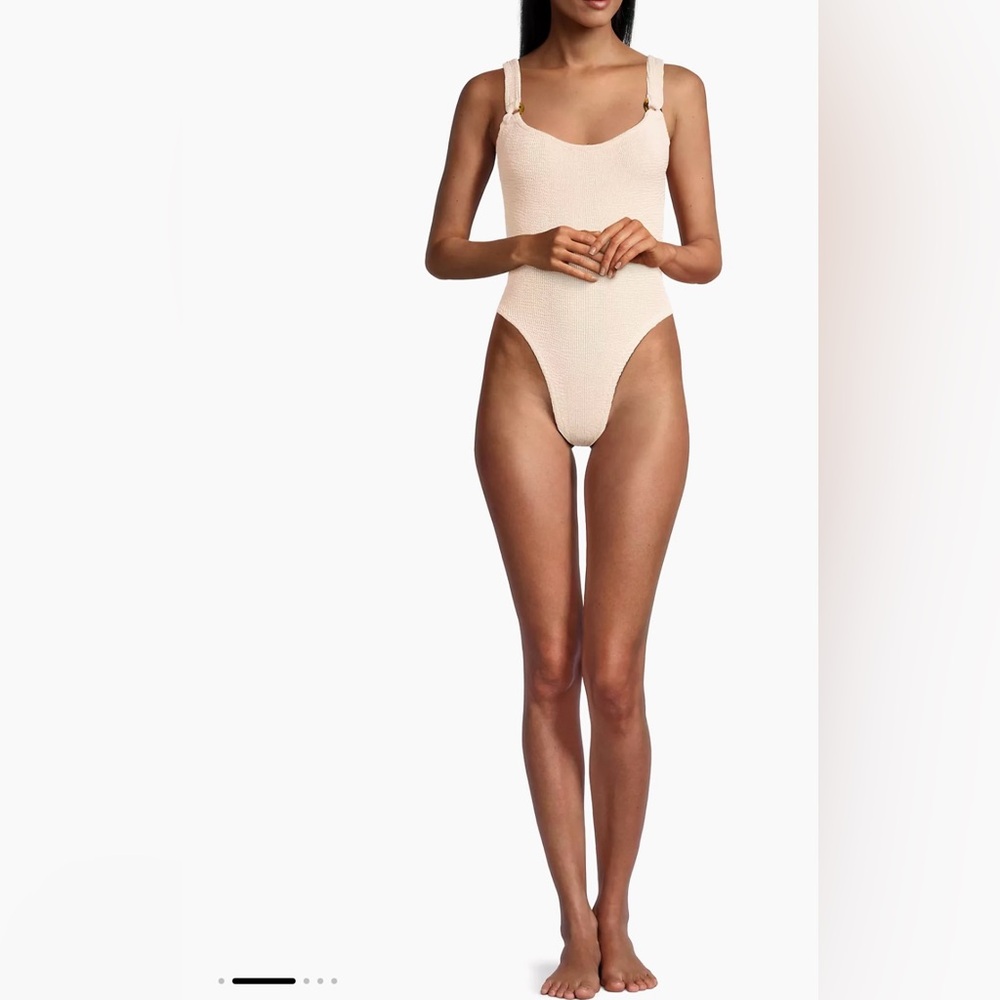 NWT Hunza G Domino One-Piece Swimsuit OHE SIZE